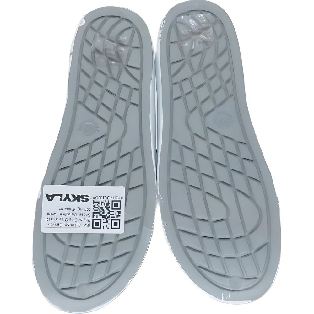 Harper Canyon Kids Gray Slip On Shoes Defective Size 12 - Picture 6 of 6